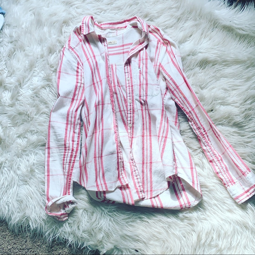 Cute flannel button up